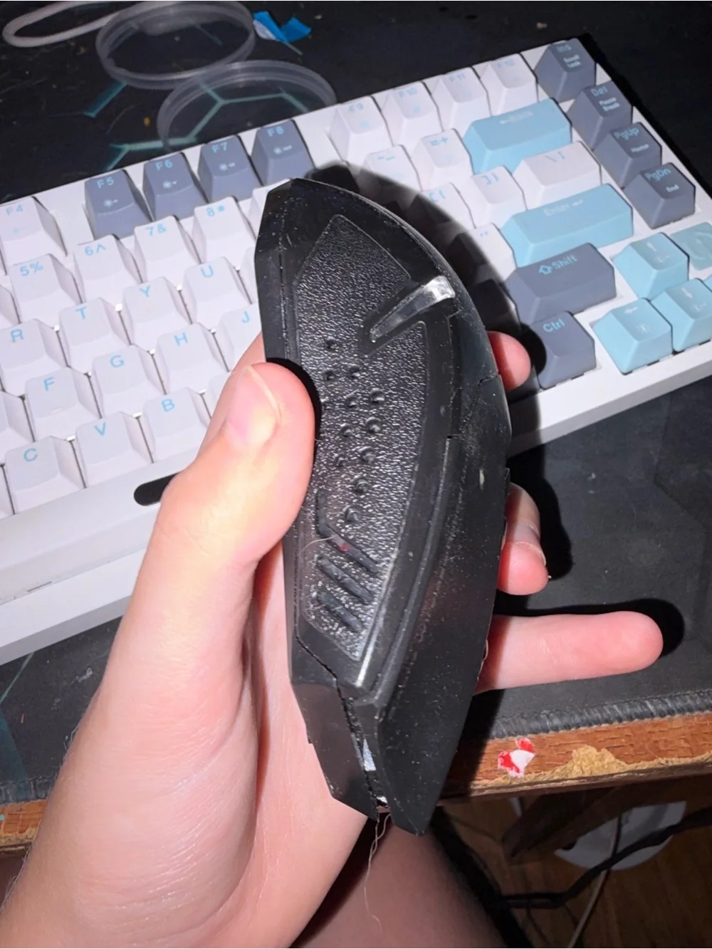 Replacement Black Mouse Shell Top Cover - Compatible Laptop/PC Mouse
